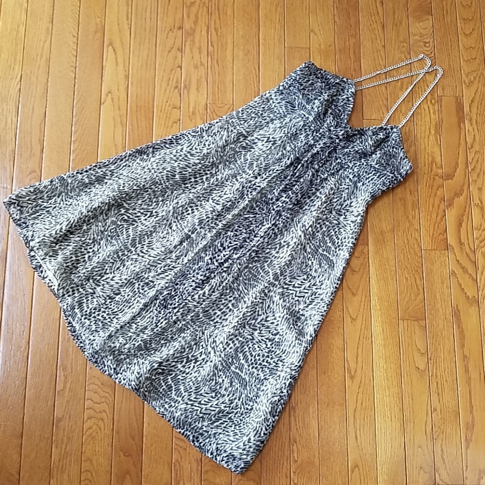 Animal print dress